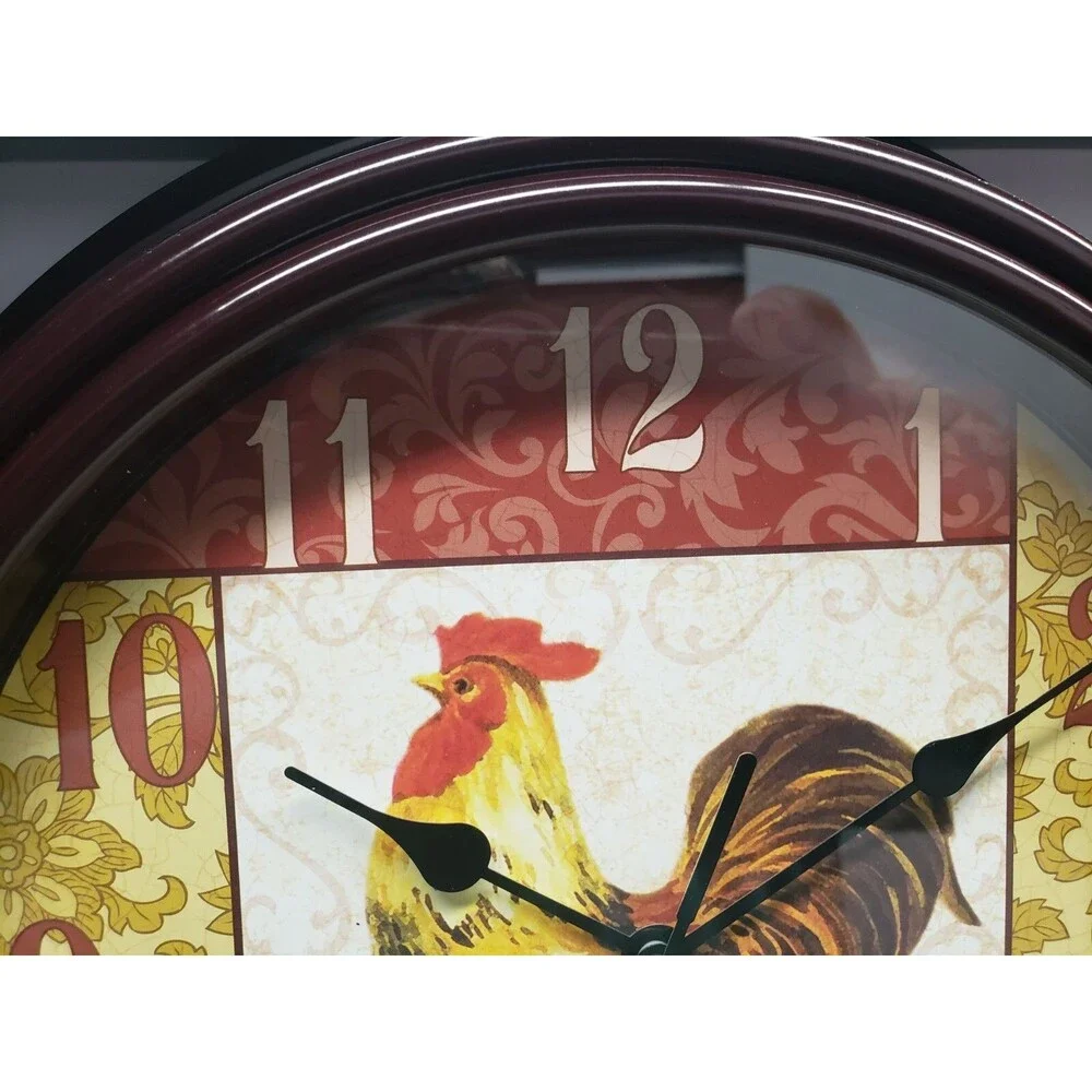 Kitchen Plastic Decorative Wall Clock, 12
